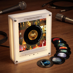 Personalized Song Vinyl Box — Custom Mini Vinyl Music Player | The Imagine Dragons  Session