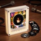 Personalized Song Vinyl Box — Custom Mini Vinyl Music Player | The Ariana Grande Session
