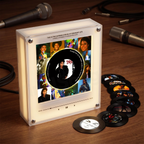Personalized Song Vinyl Box — Custom Mini Vinyl Music Player | The Michael Jackson Session