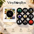 Personalized Song Vinyl Box — Custom Mini Vinyl Music Player | The Justin Bieber Session