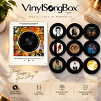 Personalized Song Vinyl Box — Custom Mini Vinyl Music Player | The Bruno Mars  Session