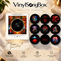 Personalized Song Vinyl Box — Custom Mini Vinyl Music Player | The Stranger Things  Session