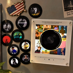 Personalized Song Vinyl Box — Custom Mini Vinyl Music Player | The Justin Bieber Session