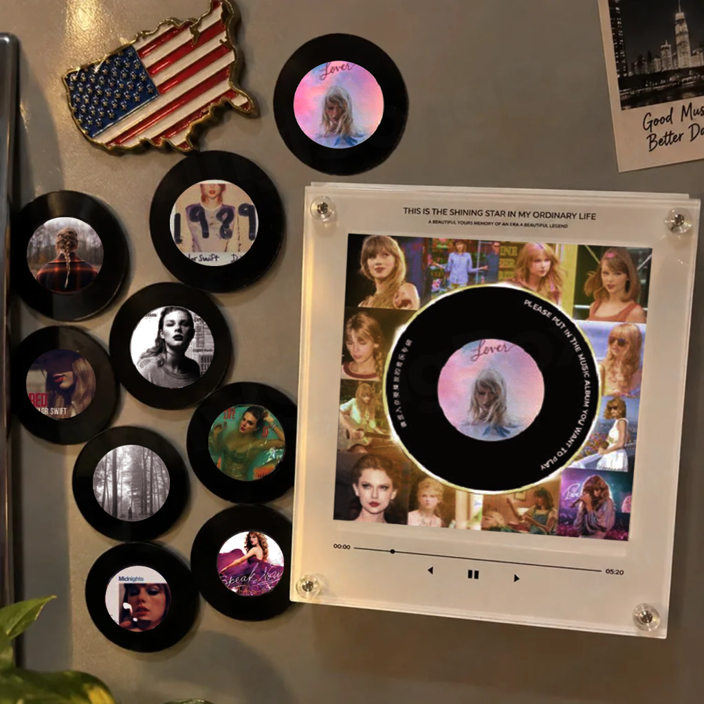 Personalized Song Vinyl Box — Custom Mini Vinyl Music Player | The Taylor Swift Session