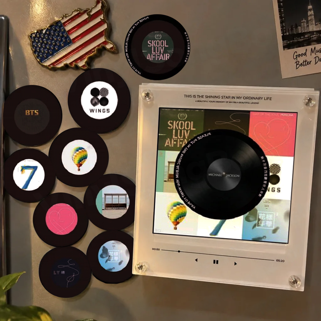 Personalized Song Vinyl Box — Custom Mini Vinyl Music Player | The BTS Session